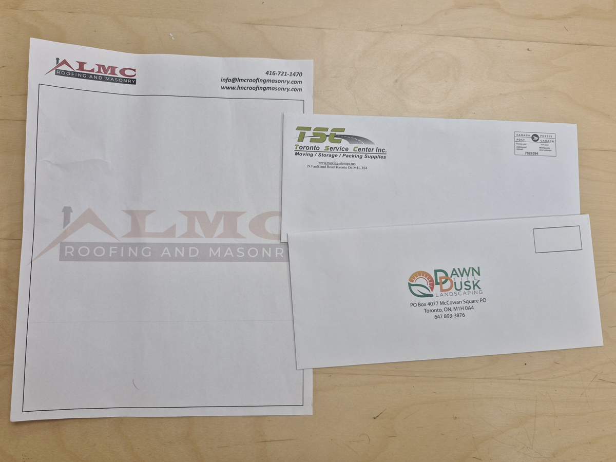 Envelope & Letter Heads